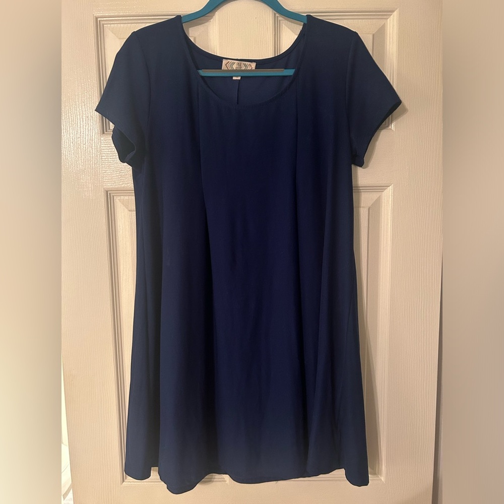 Navy Blue Dress